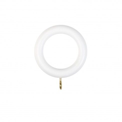Argolas Wood Branco 28mm Argolas Wood Branco 28mm