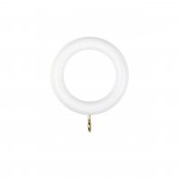 Argolas Wood Branco 28mm Argolas Wood Branco 28mm