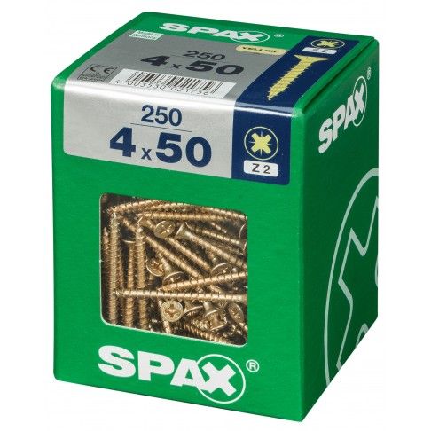 SPAX CP YELLOX 4x50mm XL SPAX CP YELLOX 4x50mm XL
