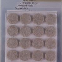 Feltro Adesivo D17mm 20 unidades Feltro Adesivo D17mm 20 unidades