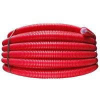 Tubo Anelado C/Guia 25mm Vermelho 50m Tubo Anelado C/Guia 25mm Vermelho 50m