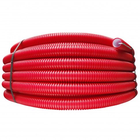 Tubo Anelado C/Guia 25mm Vermelho 50m Tubo Anelado C/Guia 25mm Vermelho 50m