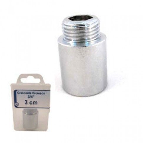 Crescente 3/4' 3cm Cromado Crescente 3/4' 3cm Cromado