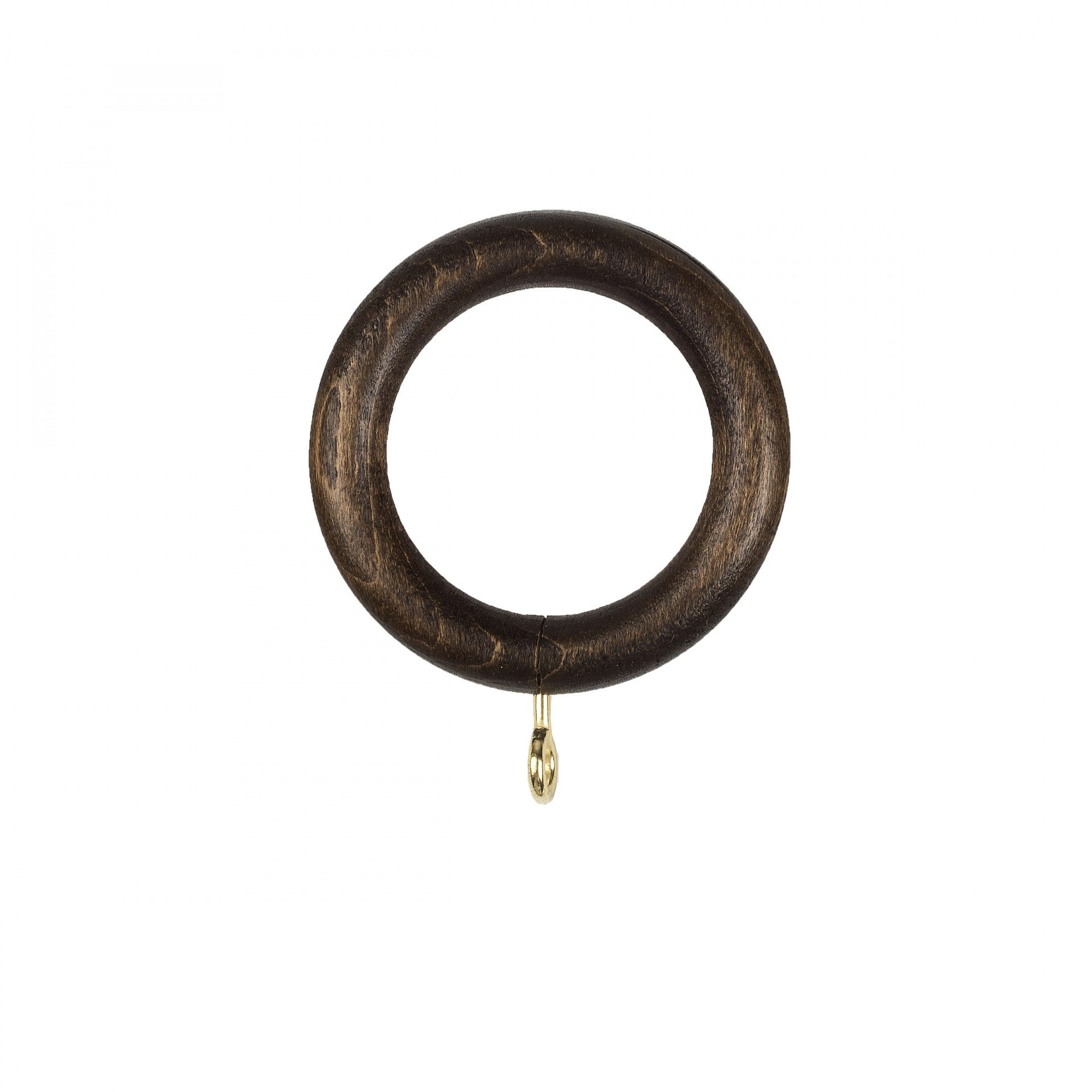 Argolas Wood Nogueira 28mm