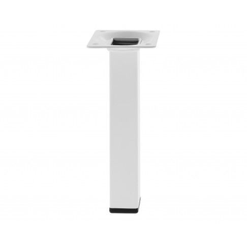 Perna Aço Quadrada 25x25x200mm Branco Perna Aço Quadrada 25x25x200mm Branco