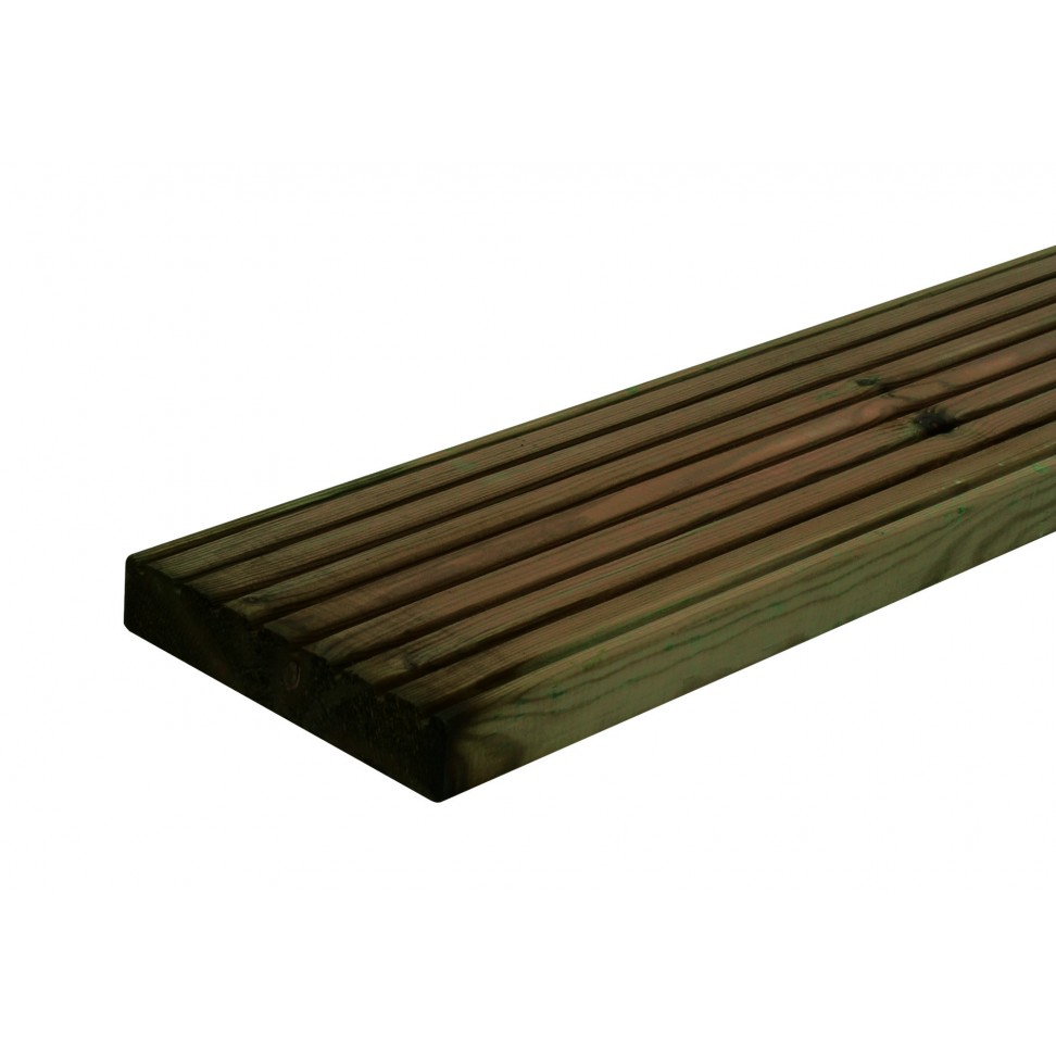 T�bua Ranhurada 2.8x14.5x240cm Castanho