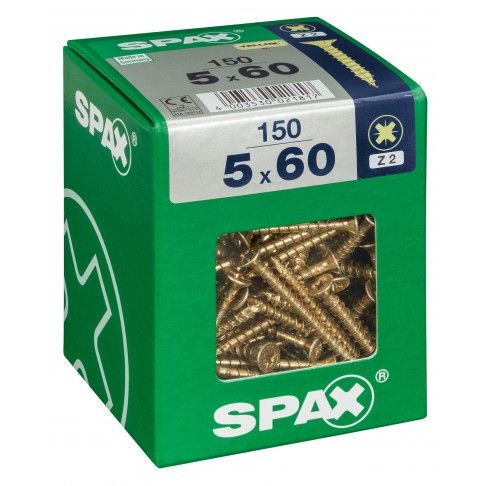SPAX CP YELLOX 5x60mm XL SPAX CP YELLOX 5x60mm XL