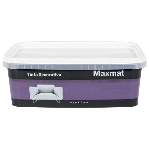 Tinta Decorativa 2,5L Lilás Seychelles Tinta Decorativa 2,5L Lilás Seychelles