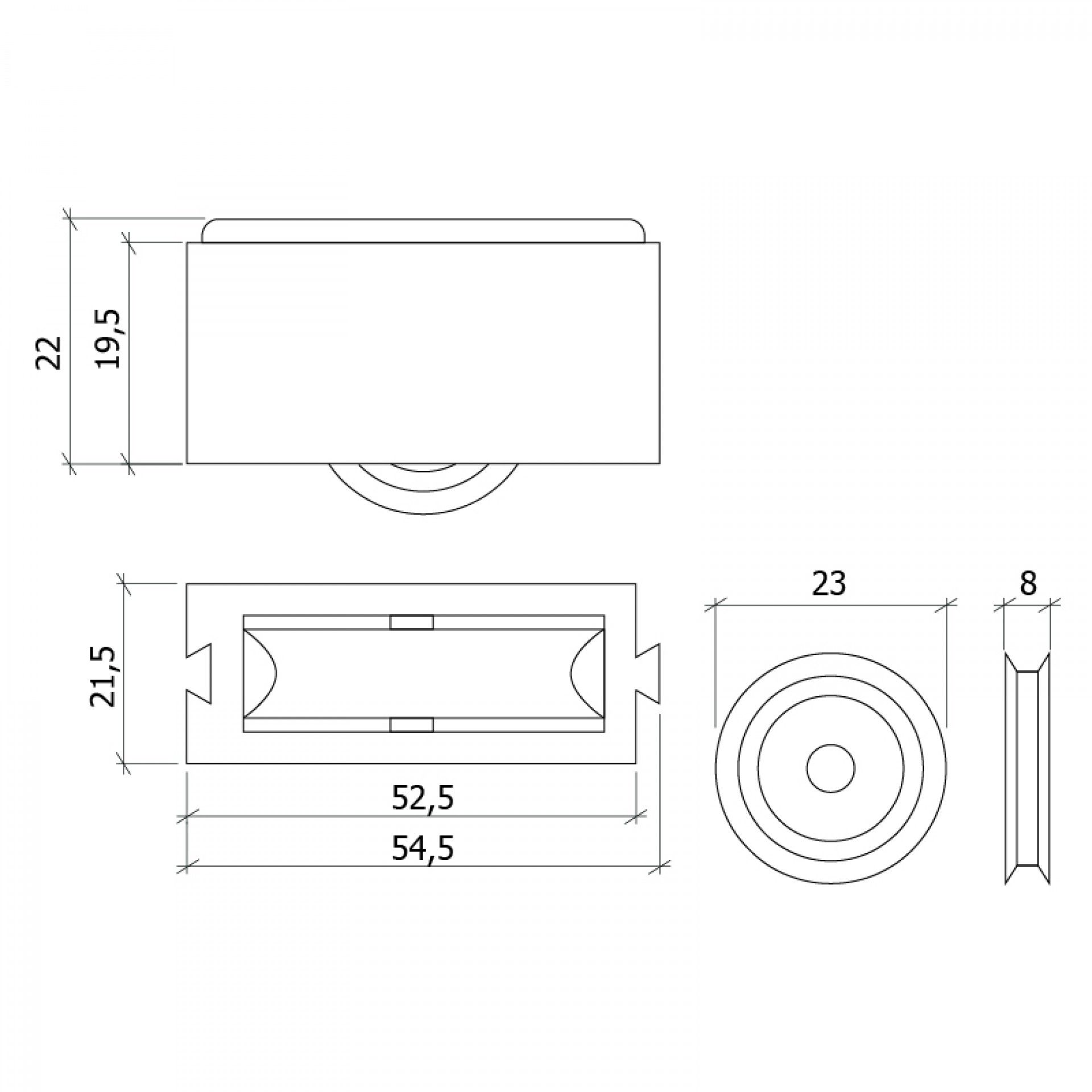 Rolamento Série Confort 2 unidades