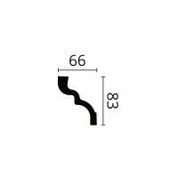 Sanca em Poliestireno Nomastyl C 80x65mm-2m Sanca em Poliestireno Nomastyl C 80x65mm-2m