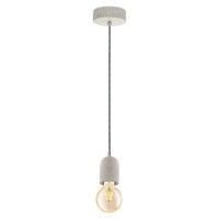 Cabo Suspensão E27 Vintage Betão/ Preto Cabo Suspensão E27 Vintage Betão/ Preto
