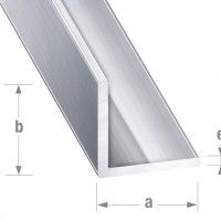 Perfil Ângulo Alumínio20x20mm-2m Perfil Ângulo Alumínio20x20mm-2m