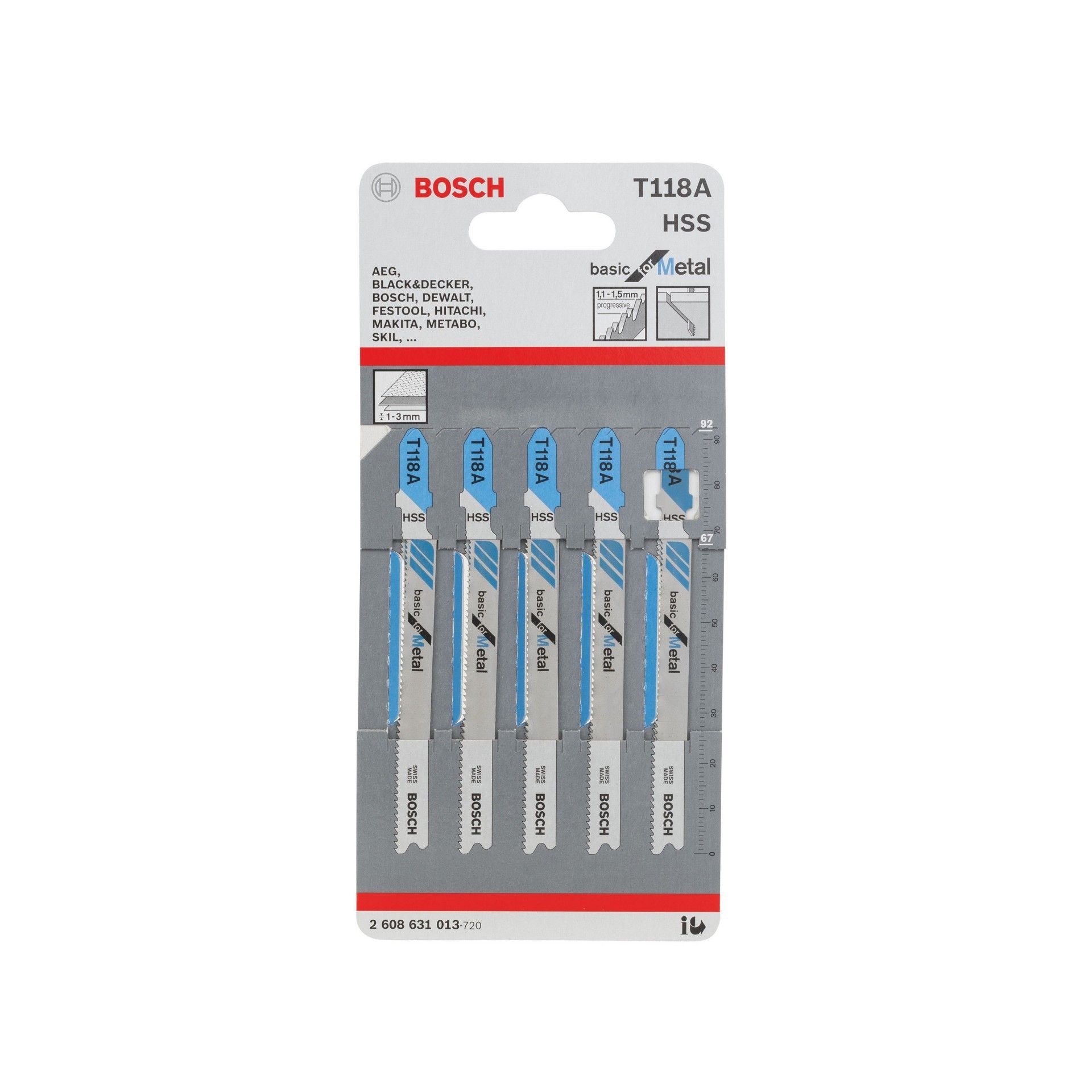 Lâmina de Serra Vertical T 118 A