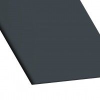 Perfil plano PVC cinzento 100x2mm - 2,6m Perfil plano PVC cinzento 100x2mm - 2,6m