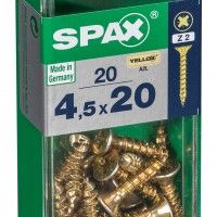 SPAX CP YELLOX 4,5x20mm S SPAX CP YELLOX 4,5x20mm S