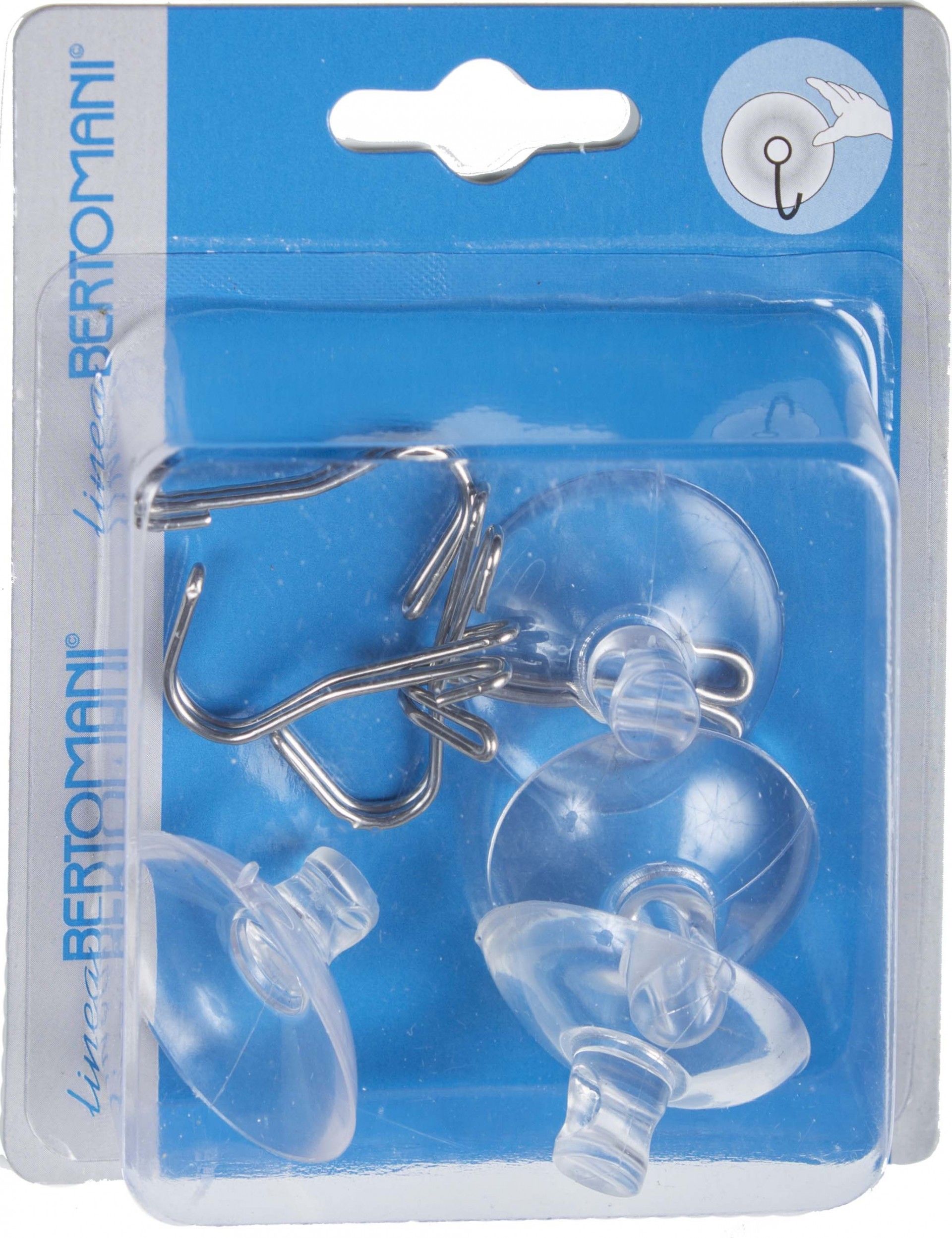 Ventosa com Gancho 4 Unidades