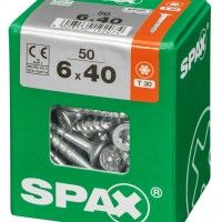 SPAX TRX CP WIROX 6x40mm L SPAX TRX CP WIROX 6x40mm L