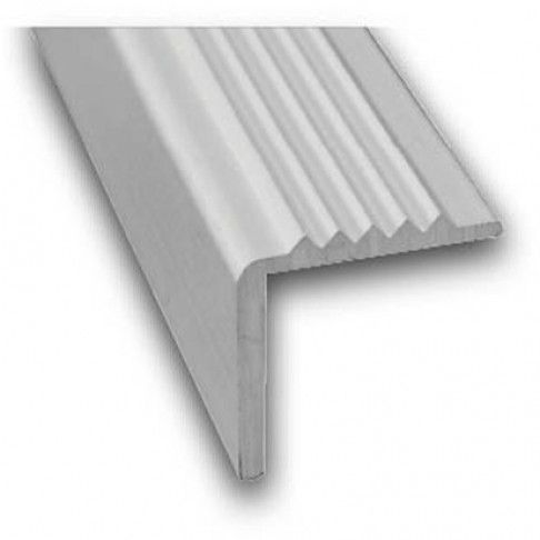 Perfil proteção degrau, alumínio 20x17,5mm - 1m Perfil proteção degrau, alumínio 20x17,5mm - 1m