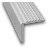 Perfil proteção degrau, alumínio 20x17,5mm - 1m Perfil proteção degrau, alumínio 20x17,5mm - 1m