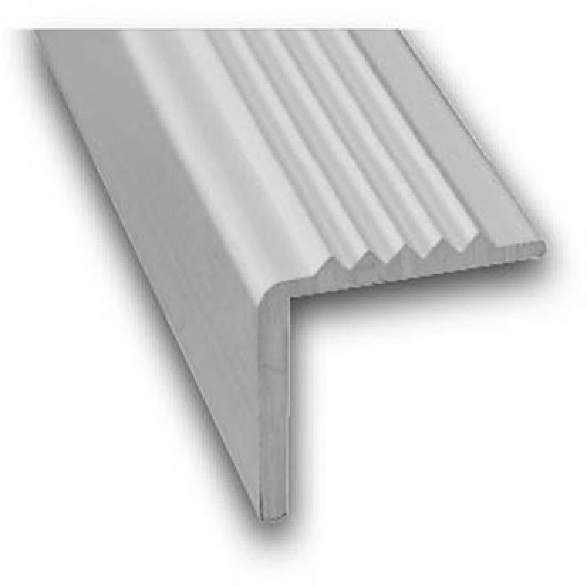 Perfil proteção degrau, alumínio 20x17,5mm - 1m