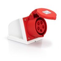 Ficha Industrial Fêmea 4p+T 16a Ficha Industrial Fêmea 4p+T 16a