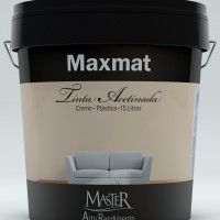 Tinta Maxmat MASTER Interior Acetinada Creme 15L Tinta Maxmat MASTER Interior Acetinada Creme 15L