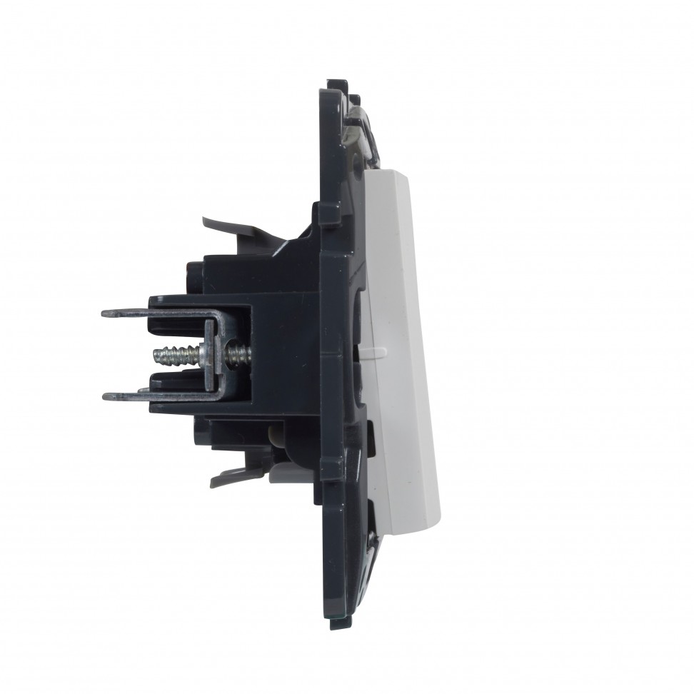 Interruptor/Comutador Escada Duplo S�rie Nilo� Step Branco