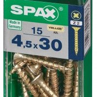 SPAX CP YELLOX 4,5x30mm S SPAX CP YELLOX 4,5x30mm S