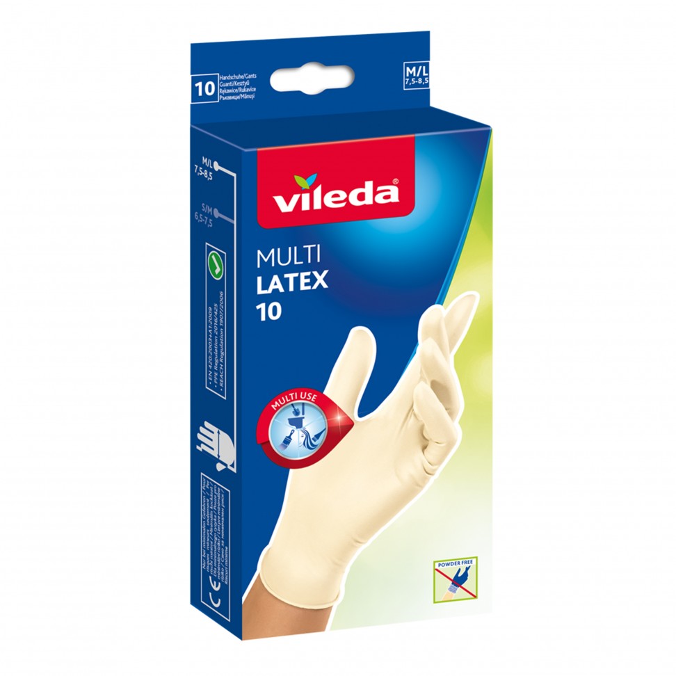 Luvas Descart�veis  M/L 10 unid. VILEDA