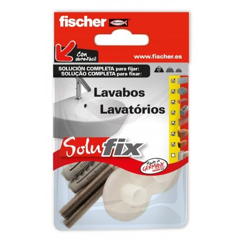 Kit Fixação Lavatórios SOLUFIX Kit Fixação Lavatórios SOLUFIX