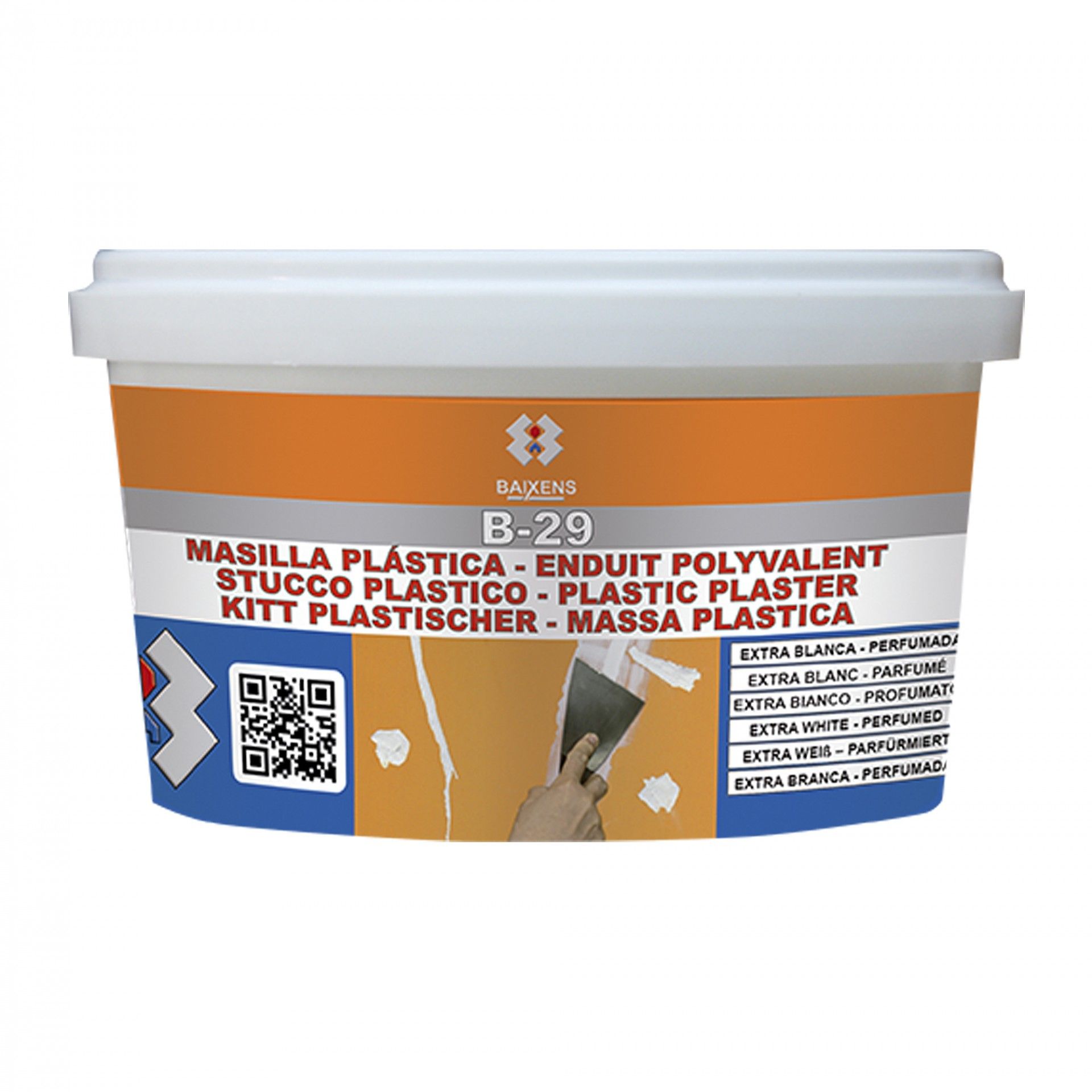 Massa Reparação Brico Extrabranco Pasta 0,75kg