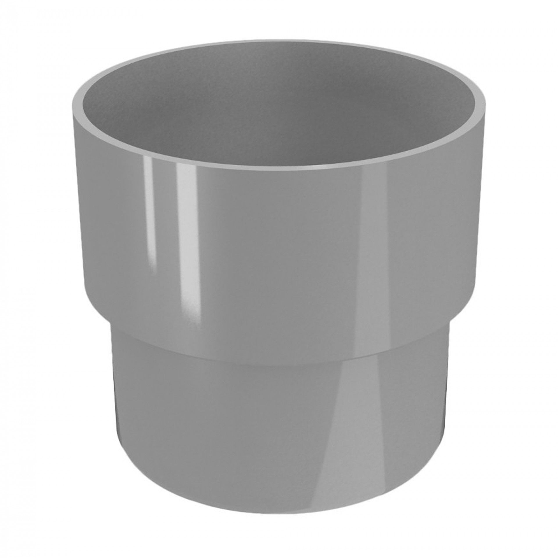 União Para Tubo 80 Cinza