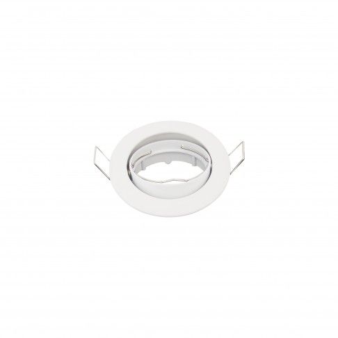 Aro Redondo Móvel C/Casquilho Gu10 Branco Aro Redondo Móvel C/Casquilho Gu10 Branco