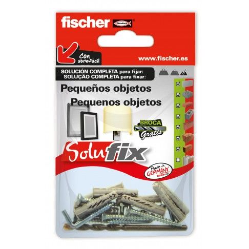 Kit Fixação Pequenos Objetos SOLUFIX Kit Fixação Pequenos Objetos SOLUFIX