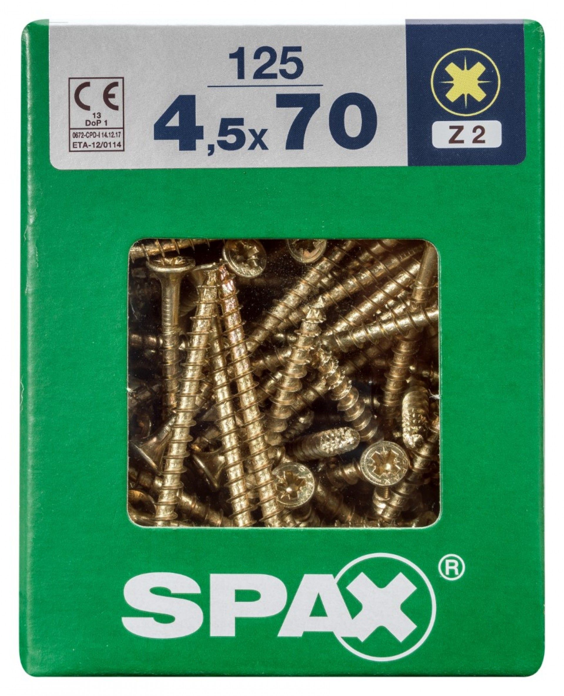 SPAX CP YELLOX 4,5x70mm XL