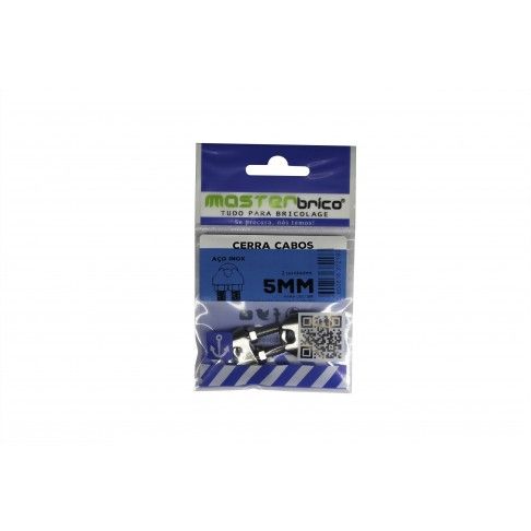 Cerra Cabos Inox 5mm, 2UNID. Cerra Cabos Inox 5mm, 2UNID.