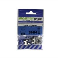 Cerra Cabos Inox 5mm, 2UNID. Cerra Cabos Inox 5mm, 2UNID.