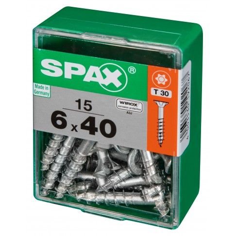 SPAX TRX CP WIROX 6x40mm L SPAX TRX CP WIROX 6x40mm L