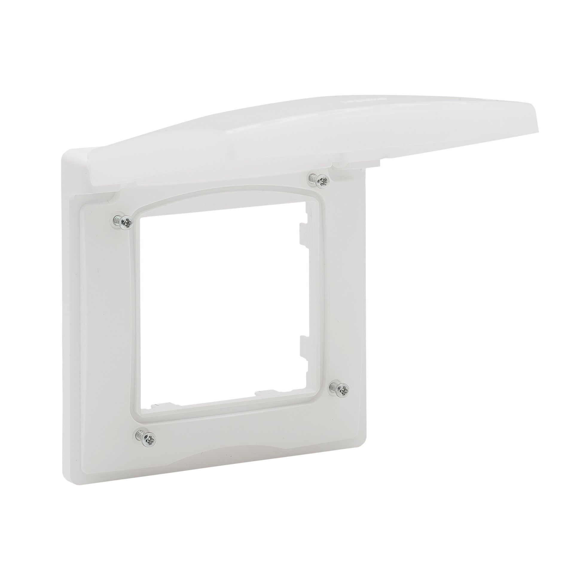 Quadro Simples Ip44 Série Niloé Step Branco