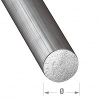 Perfil aço redondo 4mm - 1m Perfil aço redondo 4mm - 1m