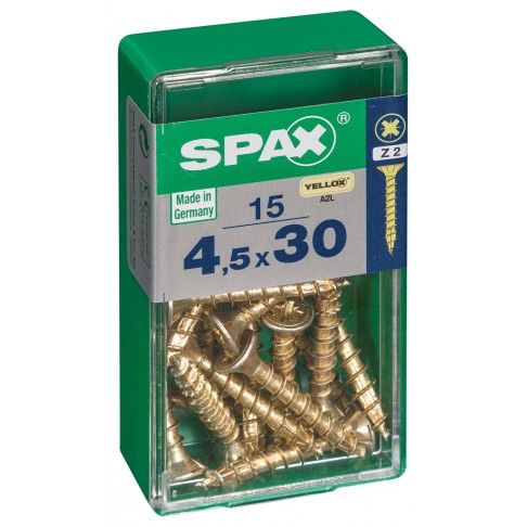 SPAX CP YELLOX 4,5x30mm S SPAX CP YELLOX 4,5x30mm S