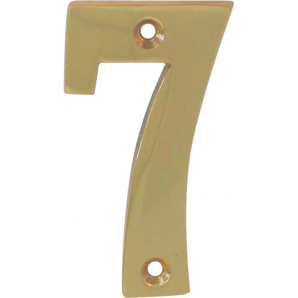 Algarismo 7 Lat�o Polido 65mm