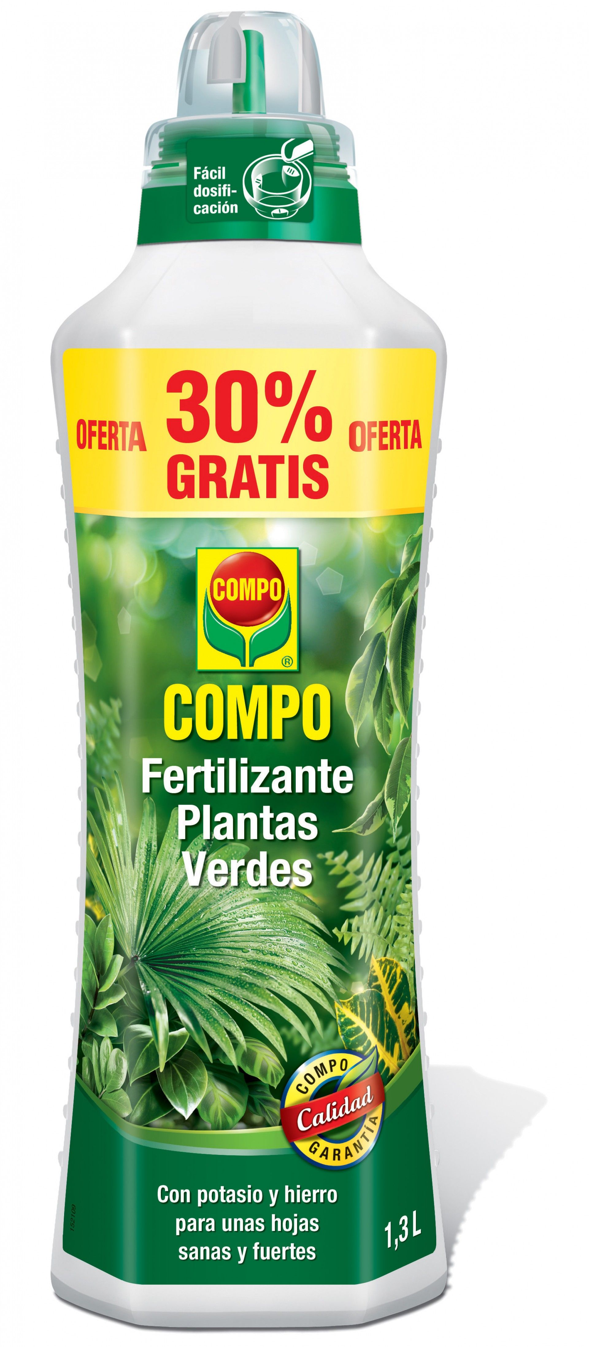 Fertilizante Líquido Plantas Verdes 1,3L