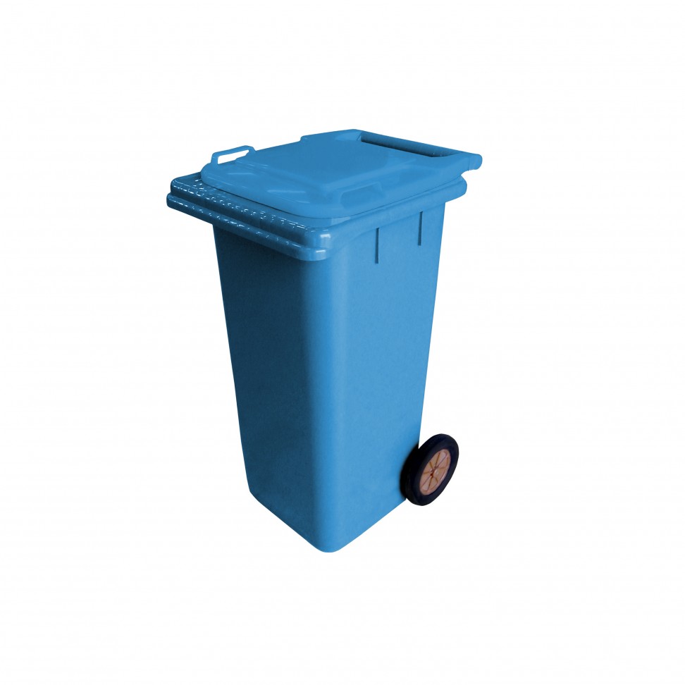 Contentor Res�duos 120 Litros Azul
