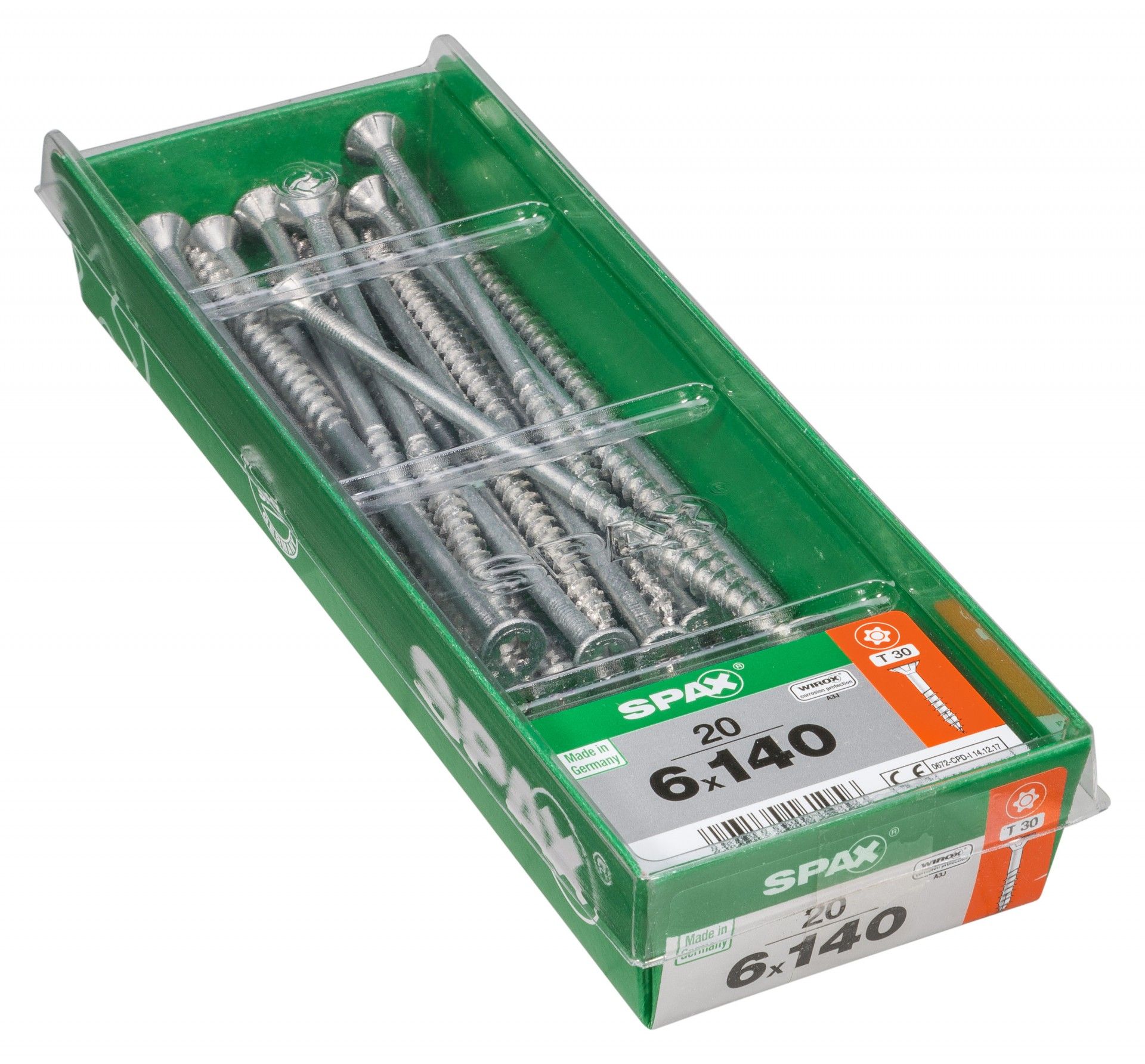 SPAX TRX CP WIROX 6x140mm STK L