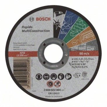 Disco Corte Carbide Multi Whell 115 mm