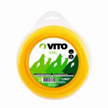 Fio Nylon 15m; 3,0mm