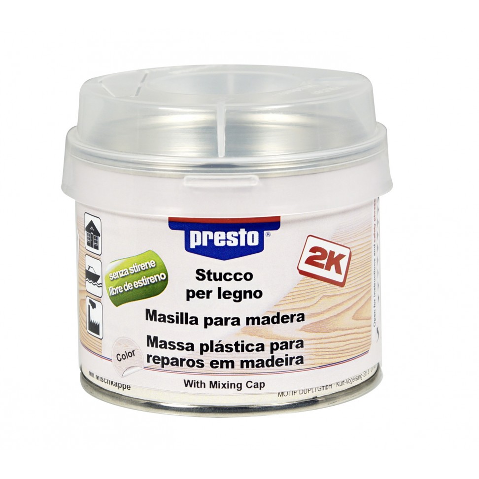 Massa de Repara��o Madeira Clara 250g