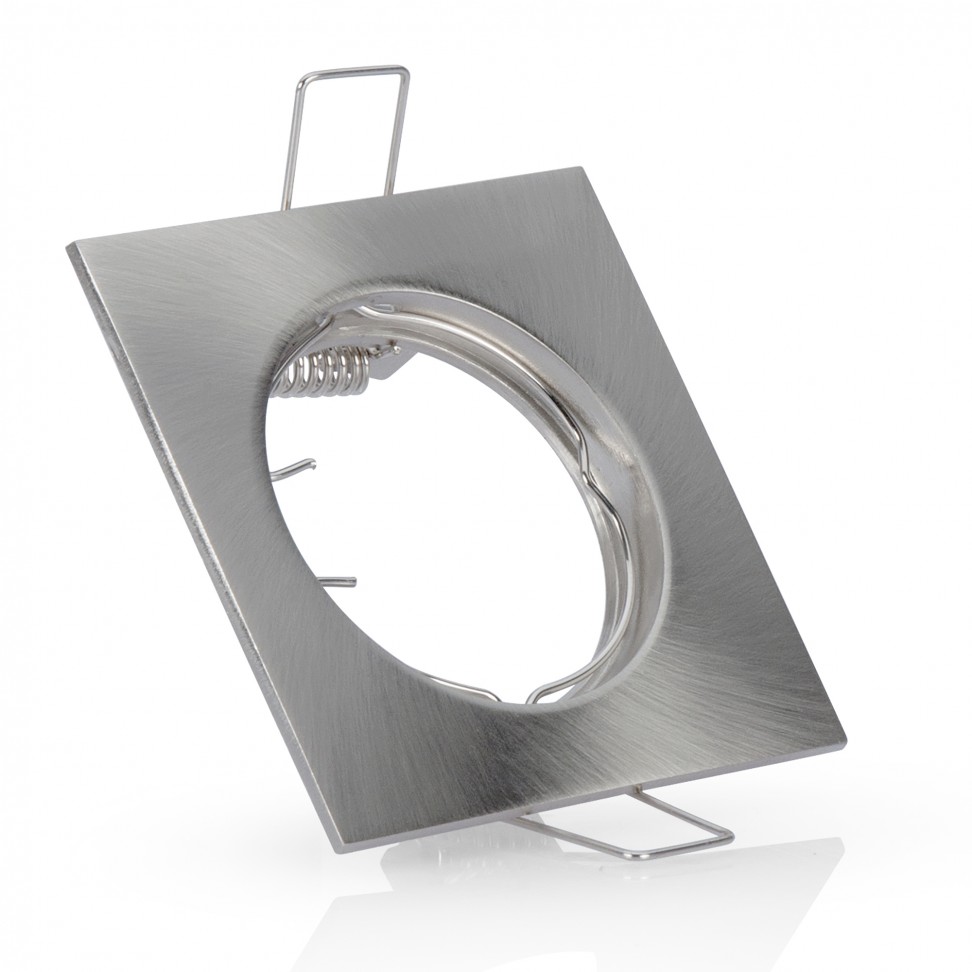 Aro Fixo Quadrado Alum�nio Acetinado