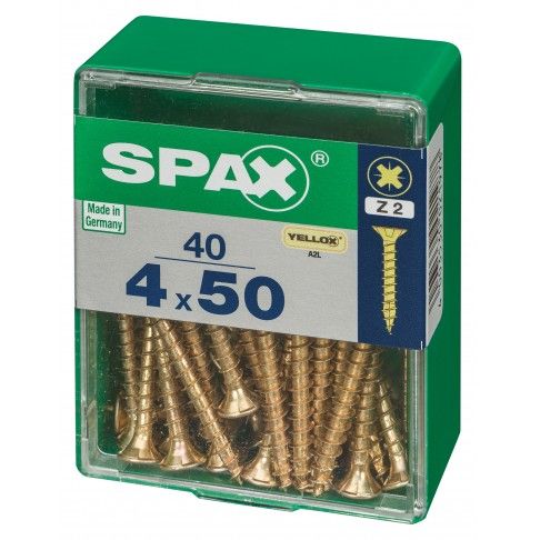 SPAX CP YELLOX 4x50mm M SPAX CP YELLOX 4x50mm M